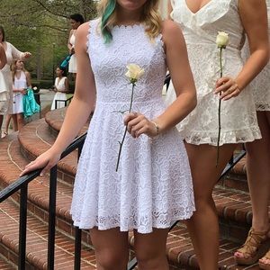 White dress